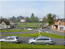 TL6832 : Green and pond, Finchingfield by Robin Webster