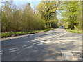 Looking north on Keysford Lane from the junction with Plummerden Lane