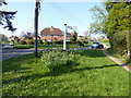 Road junction at southern end of Horsted Keynes