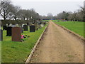 Cemetery off Barford lane in Downton