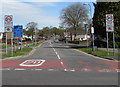 Junction of Llanyravon Way and Llanfrechfa Way, Llanyravon, Cwmbran