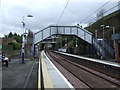 Footbridge, Falkirk High Railway Station