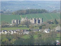 SO4108 : Raglan Castle by Philip Halling