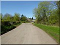 Country road passing Twyn-yr-argoed