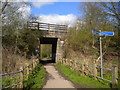 Former railway bridge north west of Bestwood Village