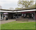 Two hair cutting shops in Llanyravon Square, Cwmbran