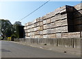 Potato boxes at Home Farm in East Stockwith