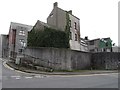 Buildings at the junction of Rampart Street and Meeting Street