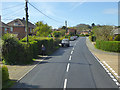 Waiting for the bus, Chatfield Road, Niton