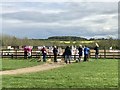 SK1427 : Watching showjumping at Eland Lodge Horse Trials by Jonathan Hutchins