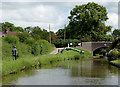 Canal west of Acton Trussell in Staffordshire