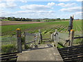 Railway foot crossing near Swanley