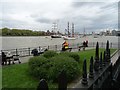 Riverside garden at Greenwich