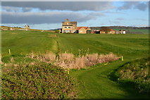 NZ8711 : Whitby golf club by David Martin