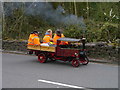 NY7707 : Miniature Steam Wagon In Kirkby Stephen by James T M Towill