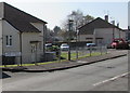 Bilingual name sign Star Street/Stryd y Seren, Cwmbran