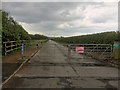 SJ4883 : Gated Drive to Widnes Wastewater Treatment Plant by David Dixon