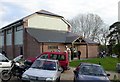 Main entrance to Sedlescombe village hall