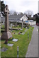 Large Celtic cross in St Mary