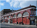 Chalk Farm tube station, Haverstock Hill / Adelaide Road, NW3