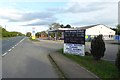 Garage on the A1079