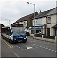 X16 bus in Rogerstone, Newport