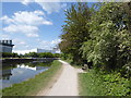 Towpath of the River Lee Navigation at Brimsdown