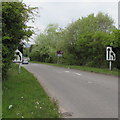 Entrance slip road to the A467 northbound, Rogerstone, Newport