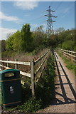 SX9066 : Footbridge, Nightingale Park by Derek Harper