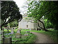 The path through the churchyard, Weston on the Green