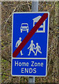 Robert Street Home Zone sign