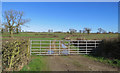 Entrance to field east of Rotherby Road