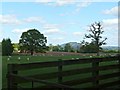 The Wrekin as viewed from the edge of Eaton Mascott Hall