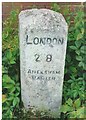 Old Milestone by the A413, east of Little Missenden