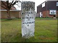 SU8198 : Old Milestone by the A4010, Saunderton by A Rosevear & J Higgins
