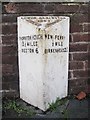 Old Milepost by the B5149, Bebington Road