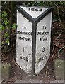 Old Milepost by Brooklands Road, Sale