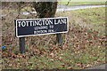 Tottington Lane sign