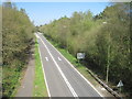 View from a Totton-Fawley train - Crossing the Marchwood by-pass