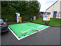 Electric vehicle charging point, Tyndrum