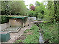 Pumping station and Gallos Brook