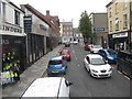 The upper end of Market Street, Downpatrick