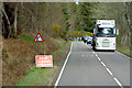 NH5938 : HGV Travelling South on the A82 near Lochend by David Dixon