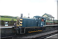 View of a Class 03 shunter at North Weald station #7