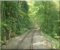 View back along the Epping to Ongar Railway from near Epping Station