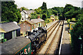 Medstead & Four Marks station, with Alresford - Alton train 1999