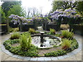 The formal garden in The Rookery