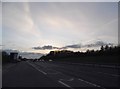 Sundown over the A120, Takeley