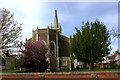 St Nicholas church from Wellington Road