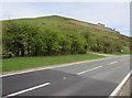 SN8443 : Foel hilltop north of the A483 in southern Powys by Jaggery
